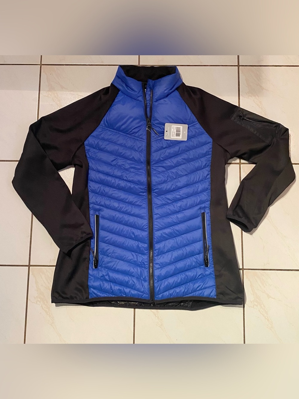 Elevate Women’s Banff Hybrid Insulated Jacket Royal/Black XL